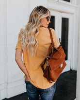 Weekender Distressed Vintage Baumwoll-T-Shirt